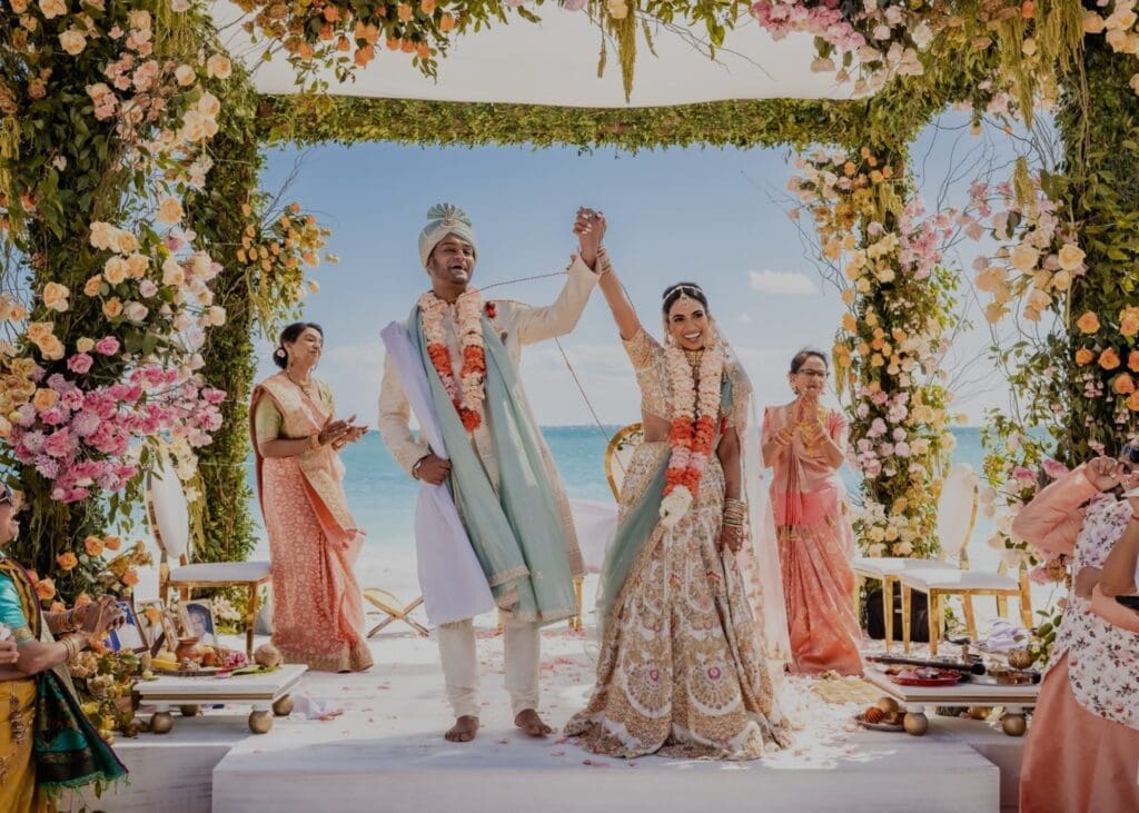 South Asian Destination Wedding in Mexico